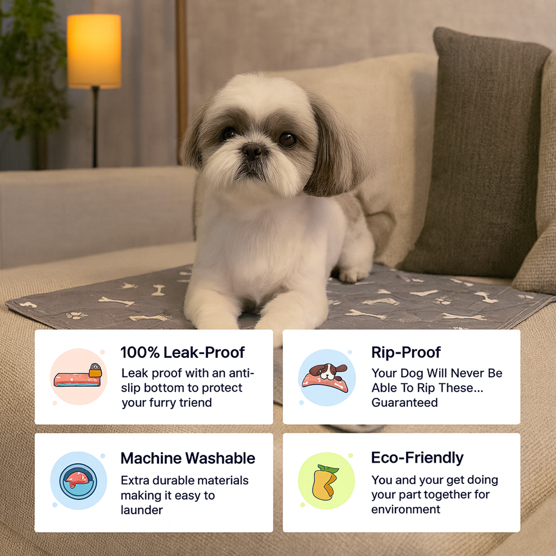 ShelterPad - The Reusable Pad Dogs Find Without Training